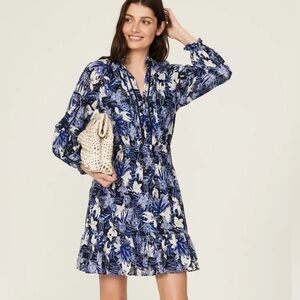 Polo Ralph Lauren Women’s Dress Zedekya Multicolor Blue Floral Sz 10